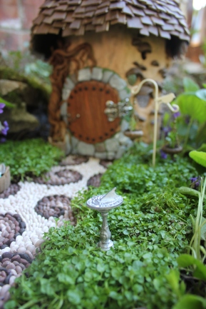 Fairy house fairy garden miniatures at beneaththeferns.w... #Fairyhouse #fairygarden #miniature #beneaththeferns 3
