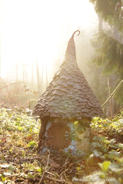 Fairy house garden hobbit gnome home beneaththeferns