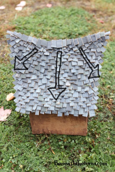 Fairy house tutorial DIY how to by beneaththeferns directions