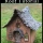 How to make a fairy house roof with shingles